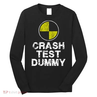 Crash Test Dummy Long Sleeve Shirt