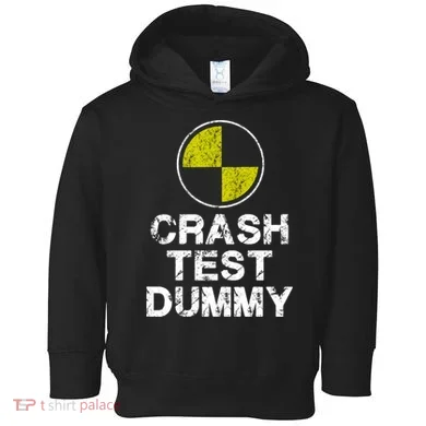 Crash Test Dummy Toddler Hoodie