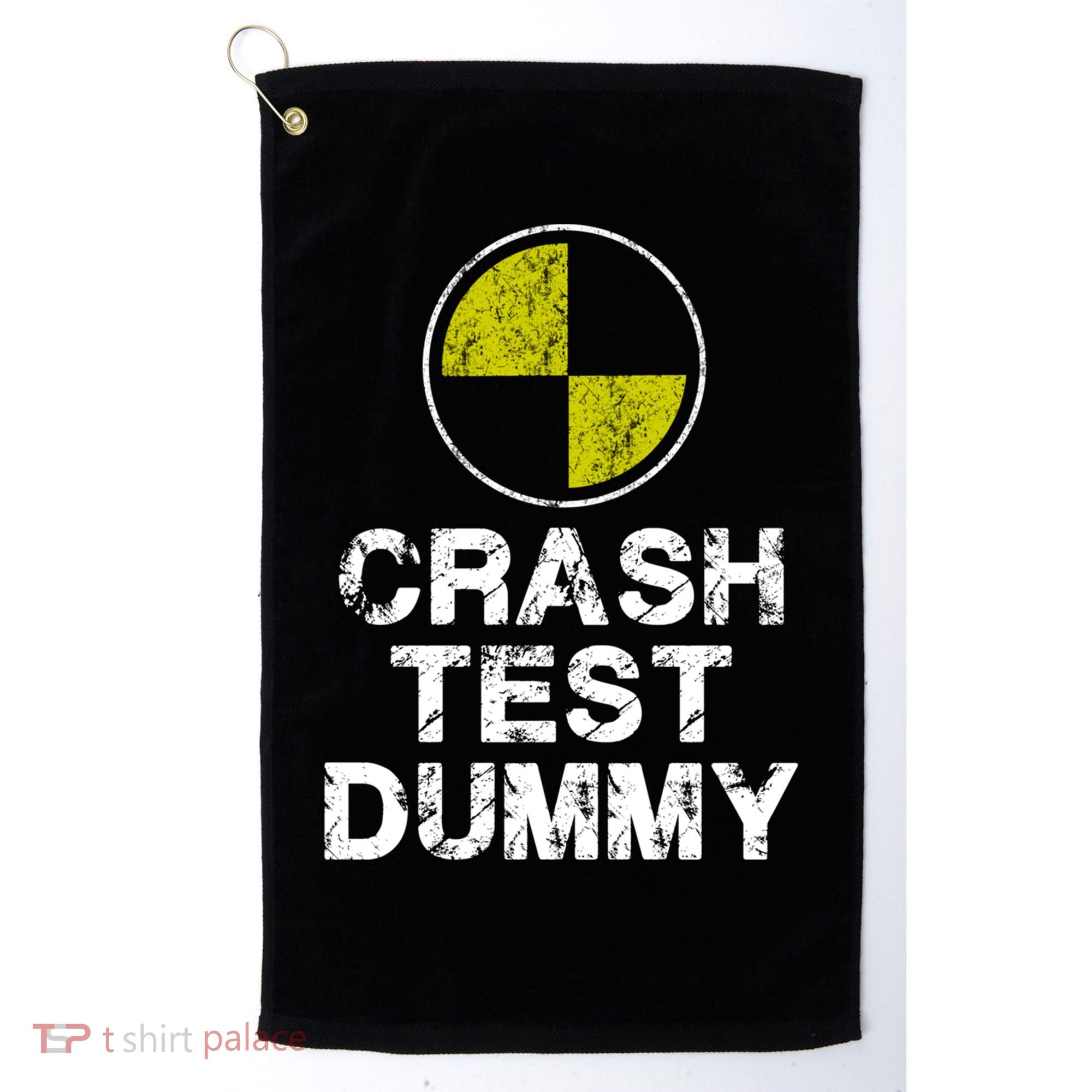 Crash Test Dummy Golf Towel