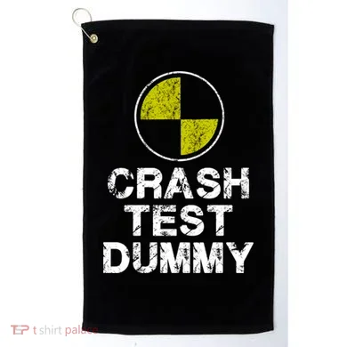 Crash Test Dummy Golf Towel