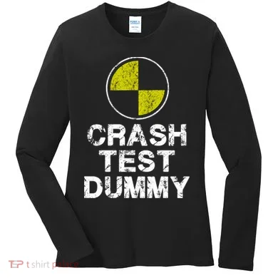 Crash Test Dummy Women's Long Sleeve Shirt