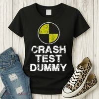 Crash Test Dummy Women's T-Shirt thumb 3