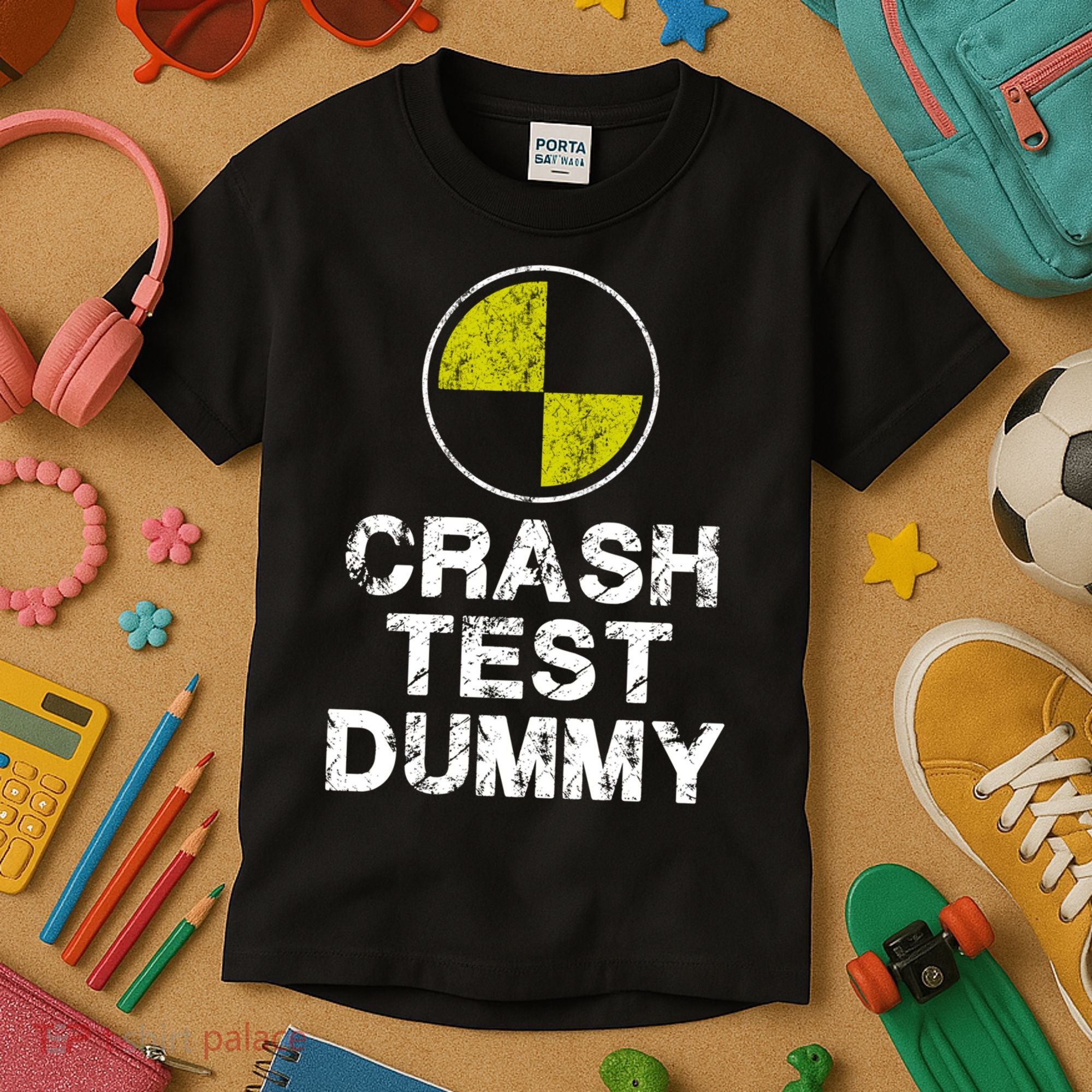 Crash Test Dummy Kids T-Shirt