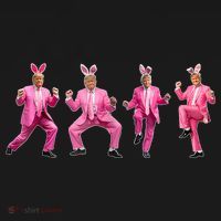 Cute Trump Dance Easter Day Bunny Funny Trump Easter Day Toddler Hoodie thumb 2