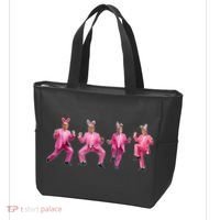 Cute Trump Dance Easter Day Bunny Funny Trump Easter Day Tote Bag thumb 3