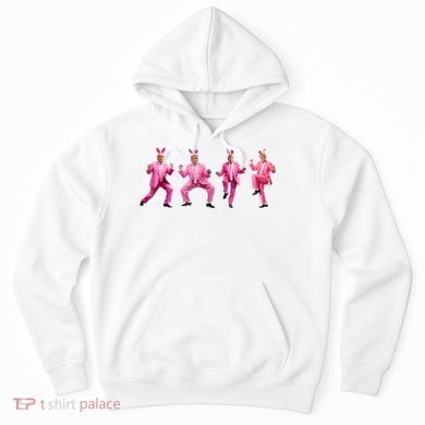Cute Trump Dance Easter Day Bunny Funny Trump Easter Day Hoodie
