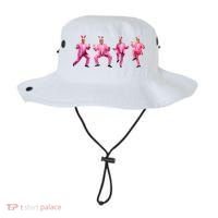 Cute Trump Dance Easter Day Bunny Funny Trump Easter Day Bucket Hat thumb 0