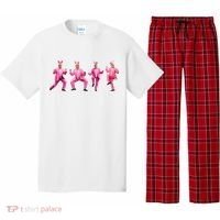 Cute Trump Dance Easter Day Bunny Funny Trump Easter Day Pajama Set thumb 0