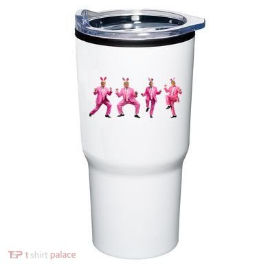 Cute Trump Dance Easter Day Bunny Funny Trump Easter Day Tumbler