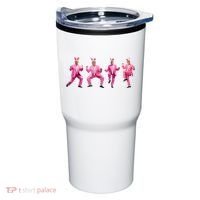 Cute Trump Dance Easter Day Bunny Funny Trump Easter Day Tumbler thumb 0