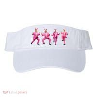Cute Trump Dance Easter Day Bunny Funny Trump Easter Day Visor thumb 0