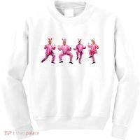 Cute Trump Dance Easter Day Bunny Funny Trump Easter Day Kids Sweatshirt thumb 0