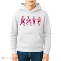 Cute Trump Dance Easter Day Bunny Funny Trump Easter Day Kids Hoodie thumb 4