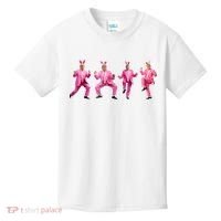 Cute Trump Dance Easter Day Bunny Funny Trump Easter Day Kids T-Shirt thumb 0