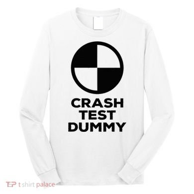 Crash Test Dummy Crash Test Dummy Costume Long Sleeve Shirt