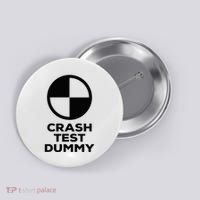 Crash Test Dummy Crash Test Dummy Costume Button thumb 0