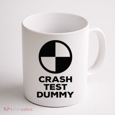 Crash Test Dummy Crash Test Dummy Costume Coffee Mug back