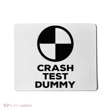 Crash Test Dummy Crash Test Dummy Costume Mousepad