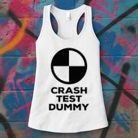 Crash Test Dummy Crash Test Dummy Costume Women's Tank Top thumb 3