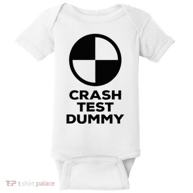 Crash Test Dummy Crash Test Dummy Costume Baby Bodysuit