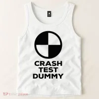Crash Test Dummy Crash Test Dummy Costume Tank Top thumb 2