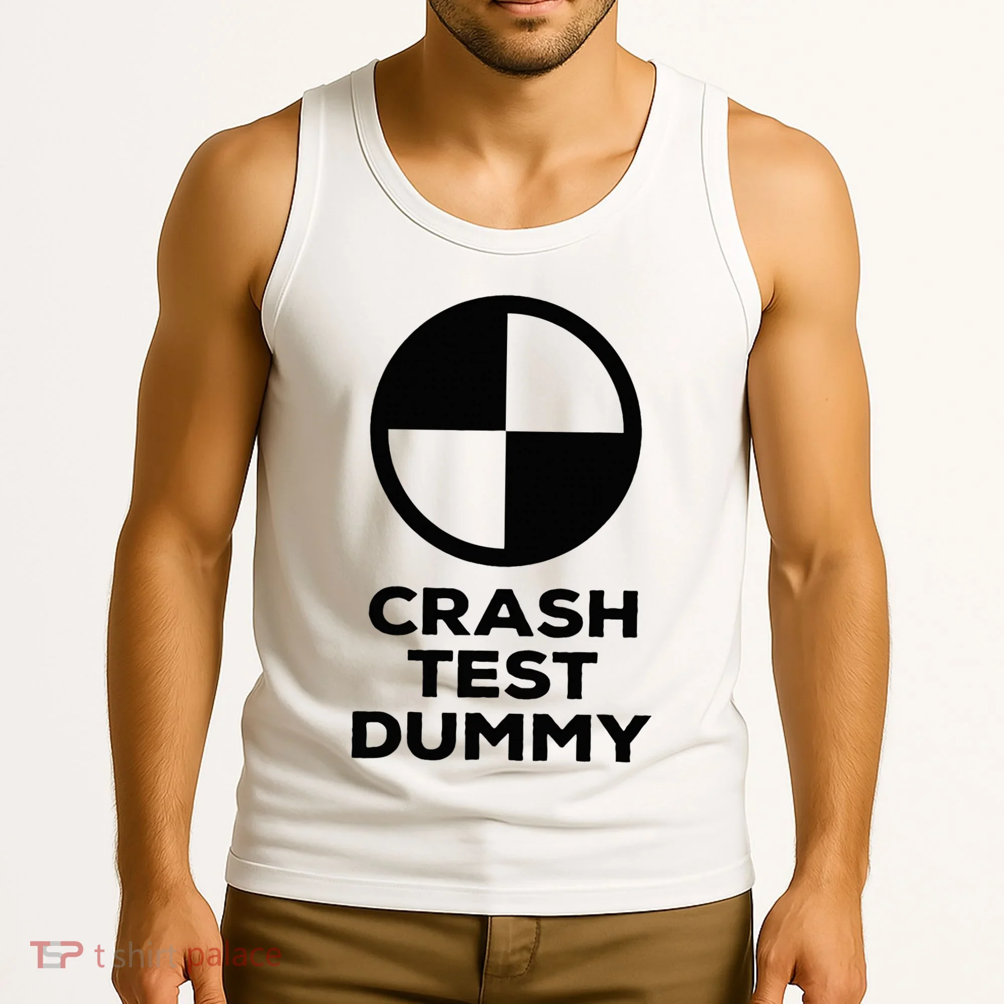 Crash Test Dummy Crash Test Dummy Costume Tank Top