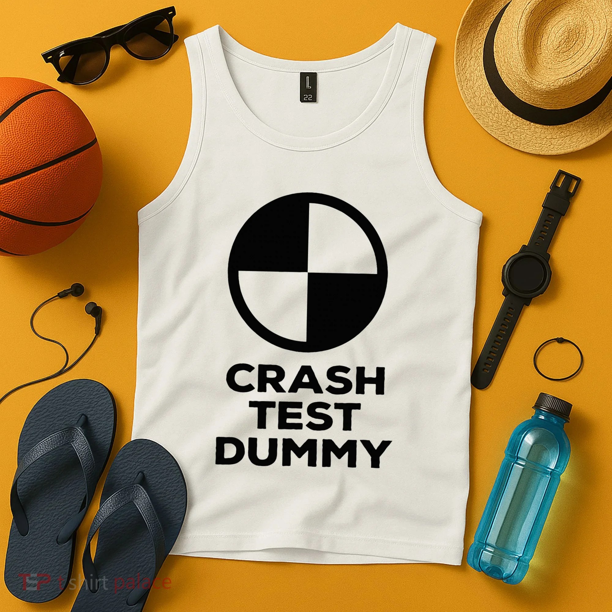 Crash Test Dummy Crash Test Dummy Costume Tank Top