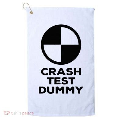 Crash Test Dummy Crash Test Dummy Costume Golf Towel