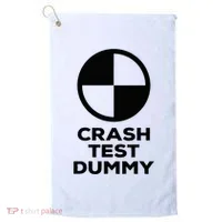 Crash Test Dummy Crash Test Dummy Costume Golf Towel thumb 0