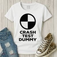 Crash Test Dummy Crash Test Dummy Costume Women's T-Shirt thumb 3