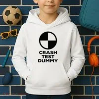 Crash Test Dummy Crash Test Dummy Costume Kids Hoodie thumb 2