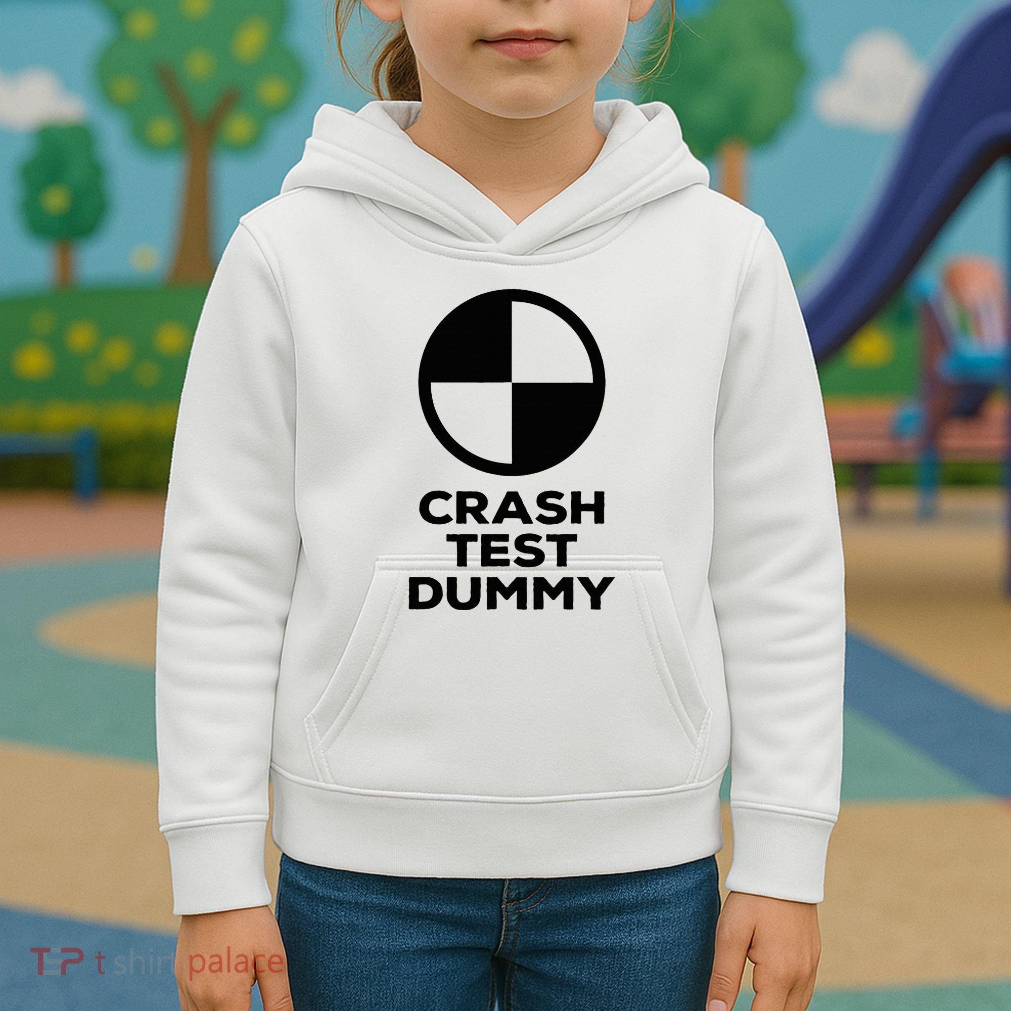 Crash Test Dummy Crash Test Dummy Costume Kids Hoodie