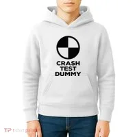 Crash Test Dummy Crash Test Dummy Costume Kids Hoodie thumb 4