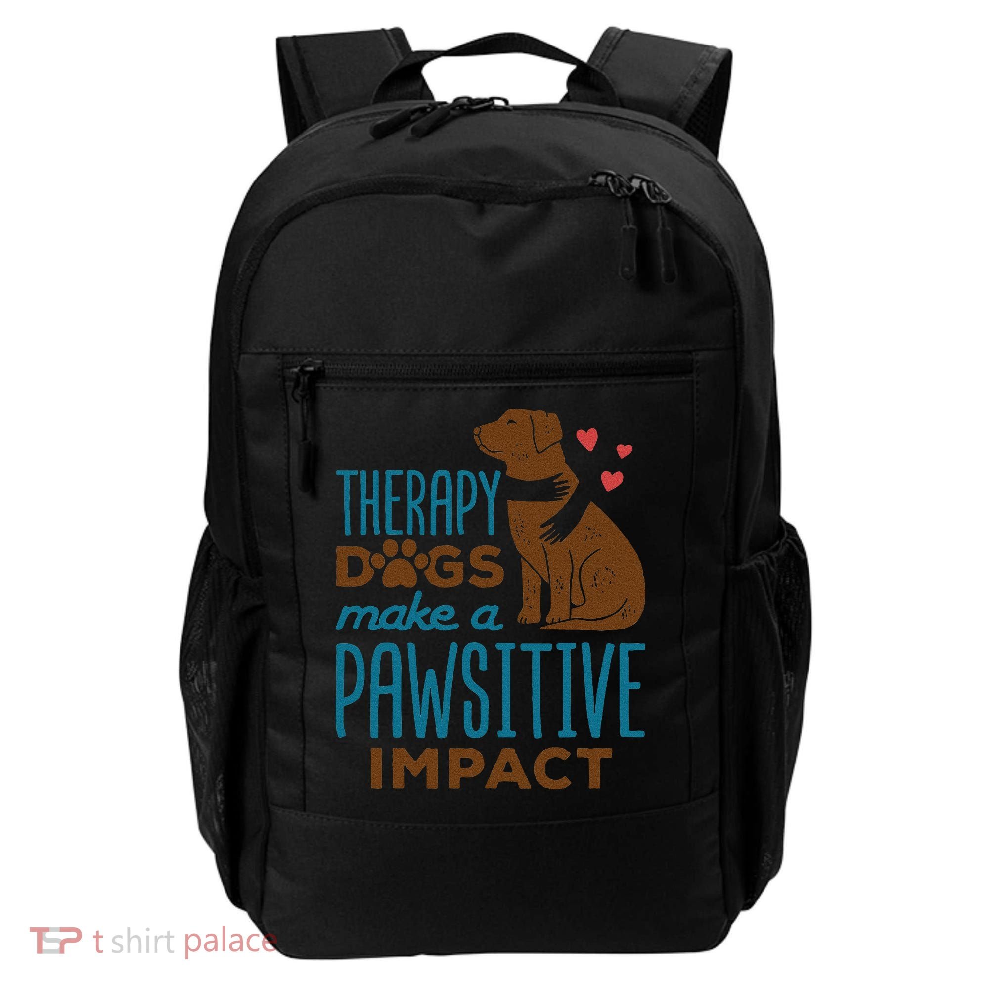 Cute Therapy Dogs Make A Pawsitive Impact Therapy Dog Team Backpack