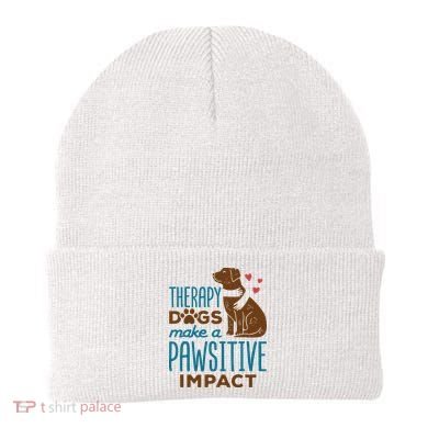 Cute Therapy Dogs Make A Pawsitive Impact Therapy Dog Team Beanie