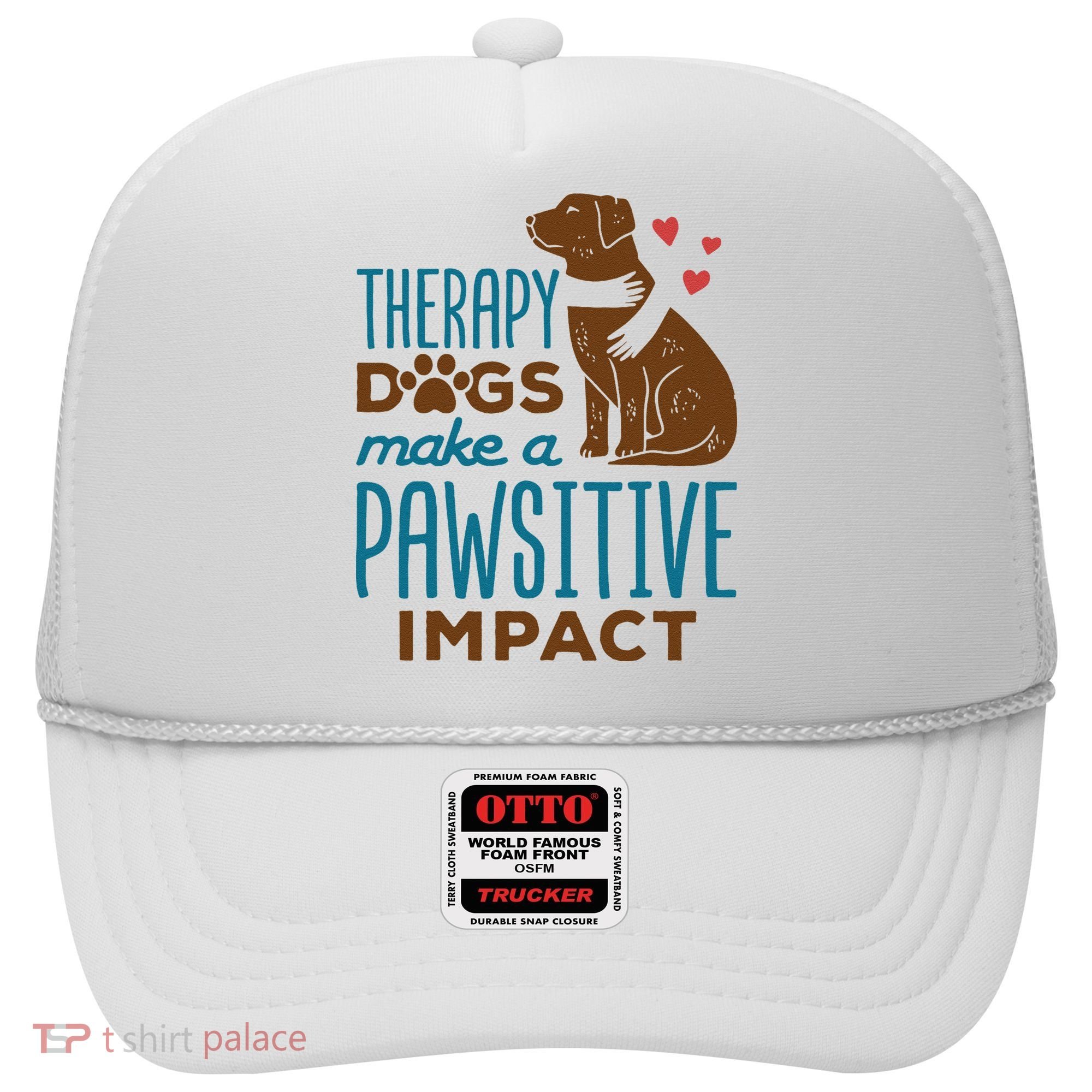 Cute Therapy Dogs Make A Pawsitive Impact Therapy Dog Team Hat