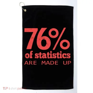 Cool Teksture Design 76% Statistics Patern Golf Towel