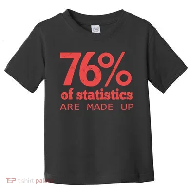 Cool Teksture Design 76% Statistics Patern Toddler T-Shirt