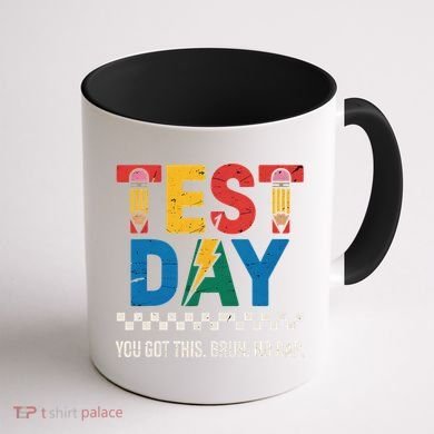 Crush Test Day You Got This Bruh No Cap Coffee Mug back