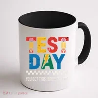 Crush Test Day You Got This Bruh No Cap Coffee Mug thumb 1