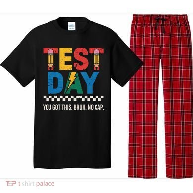 Crush Test Day You Got This Bruh No Cap Pajama Set