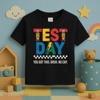 Crush Test Day You Got This Bruh No Cap Toddler T-Shirt thumb 3