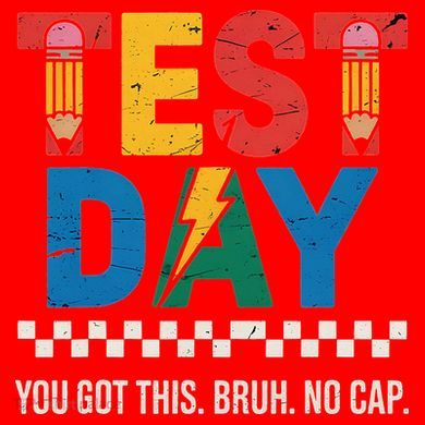 Crush Test Day You Got This Bruh No Cap Santa Hat