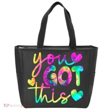 Cute Tie Dye You Got This Tote Bag