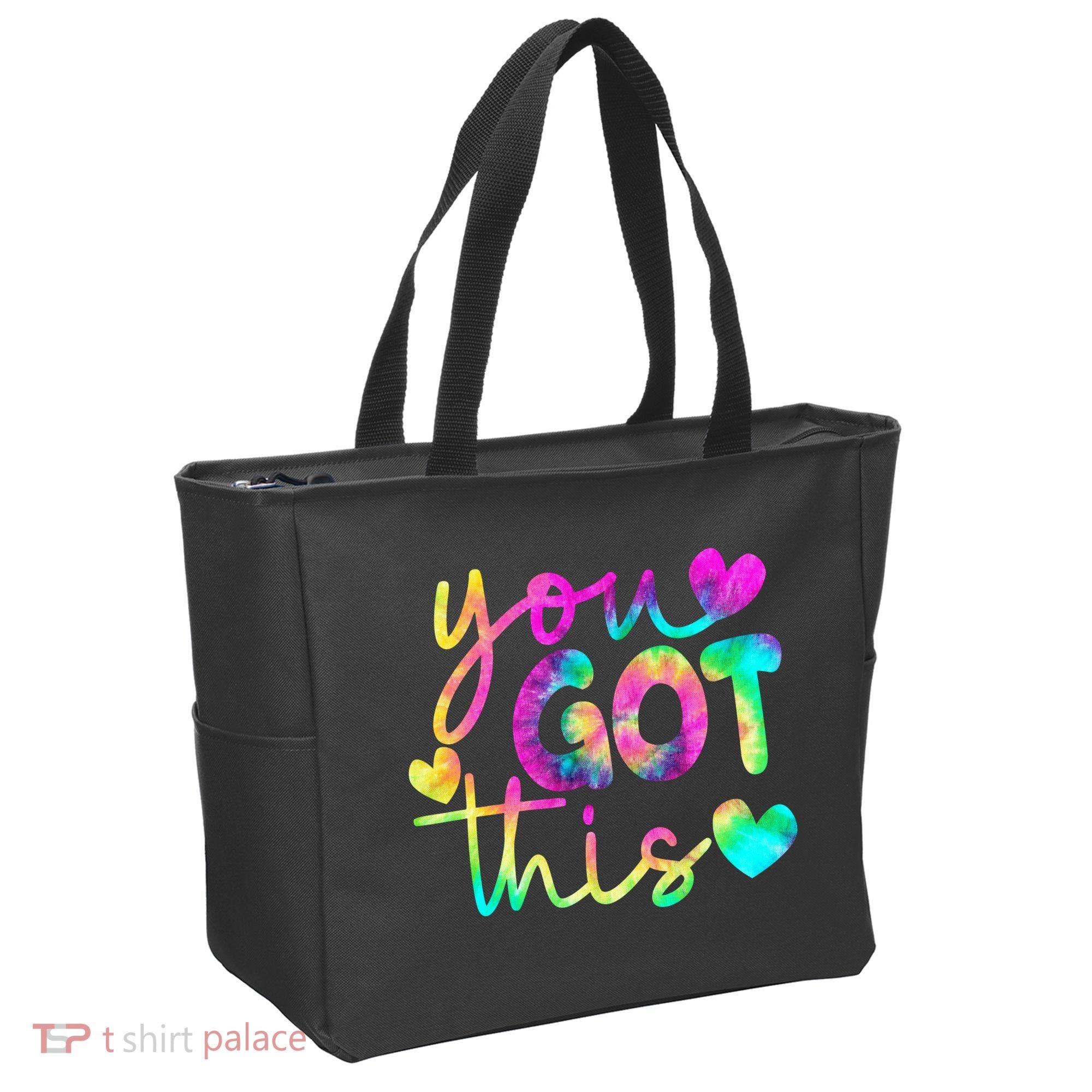 Cute Tie Dye You Got This Tote Bag