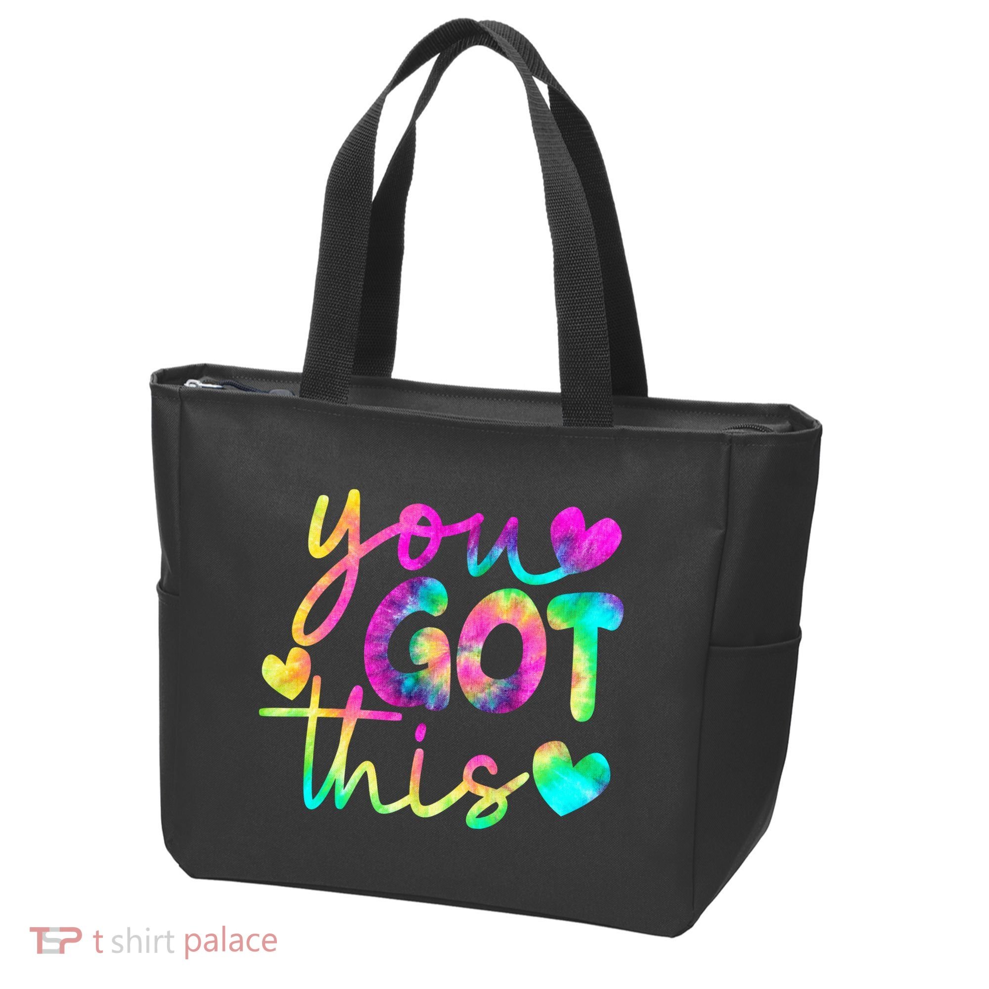 Cute Tie Dye You Got This Tote Bag