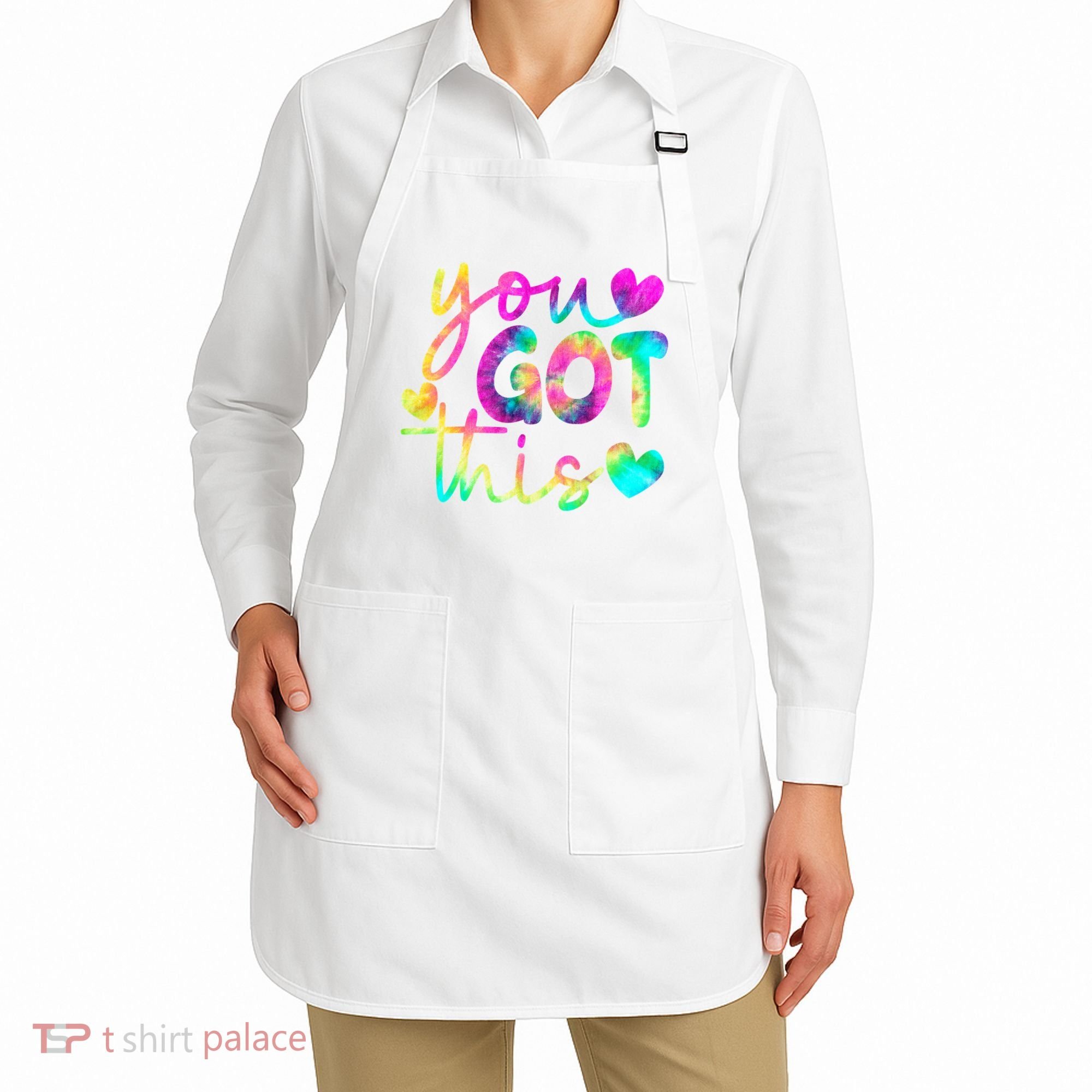 Cute Tie Dye You Got This Apron