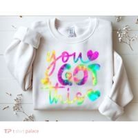 Cute Tie Dye You Got This Sweatshirt thumb 2