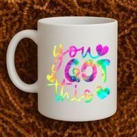 Cute Tie Dye You Got This Coffee Mug thumb 2
