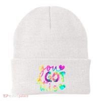 Cute Tie Dye You Got This Beanie thumb 0